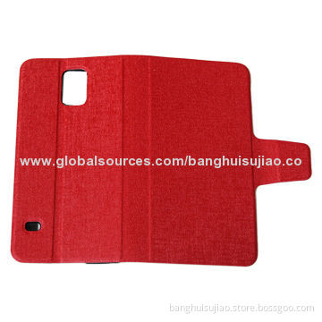 Leather Case for Samsung Galaxy S5, New Coat, Various Colors Available